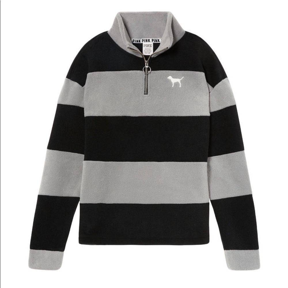 Victoria’s Secret PINK Fleece Half-Zip Jacket
